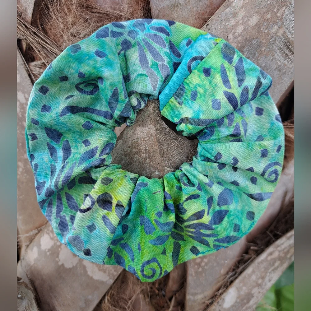 Today Special Listing Offer FOUR 100% Cotton Scrunchies Bundle - Picture 4 of 11